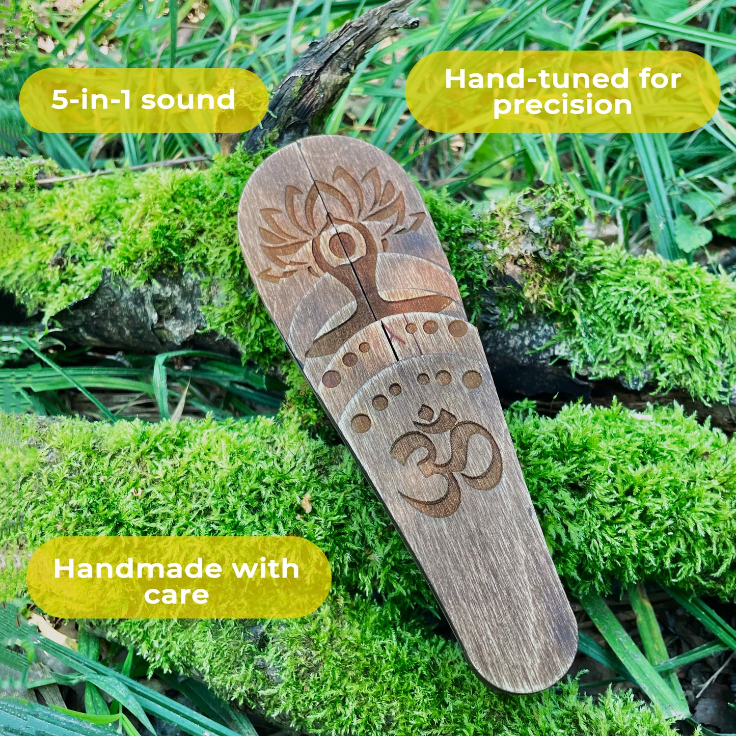 Jaw Harp FLOWER OF LIFE 5 in 1