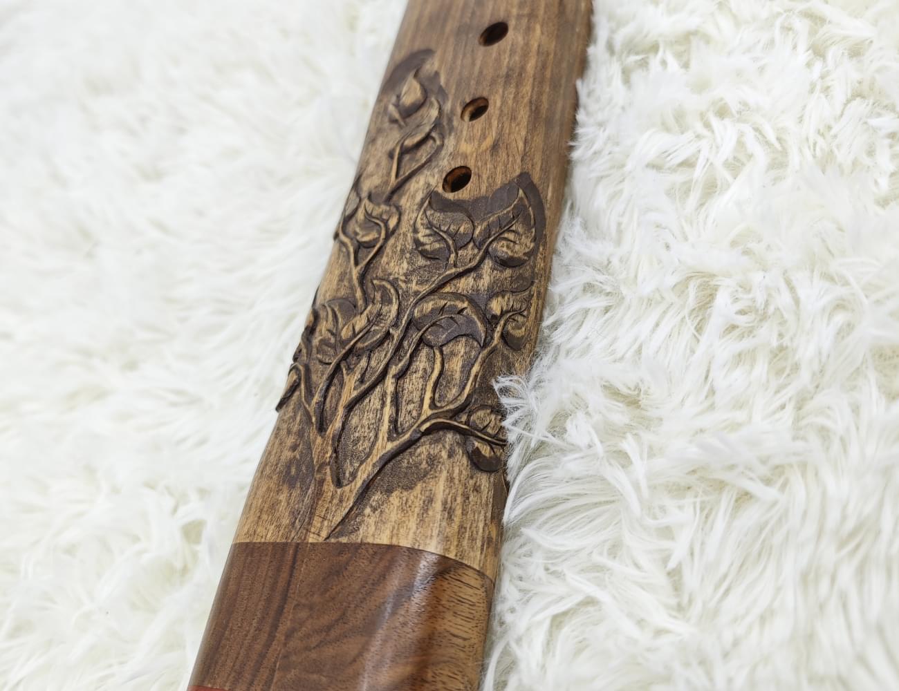Pimak Double Flute "Whisper of Leaves"