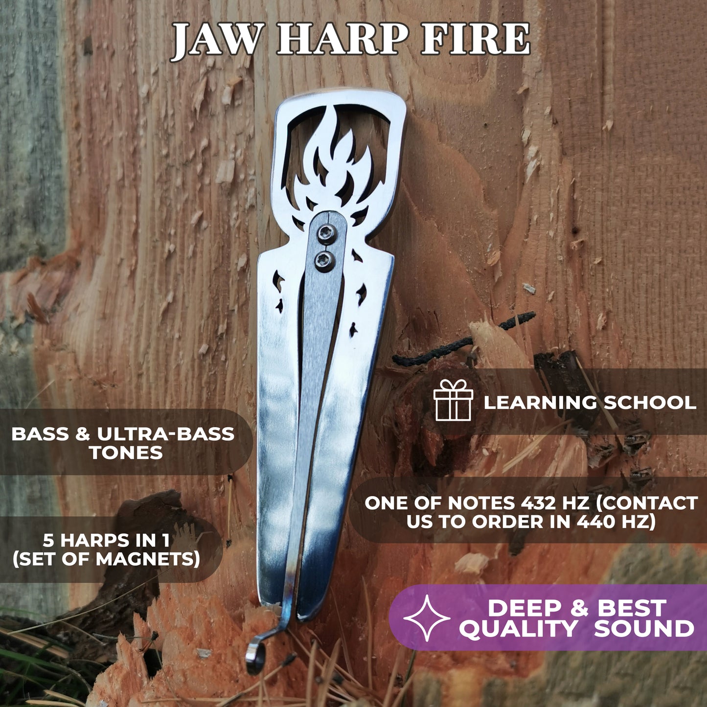 JAW HARP FIRE 5 in 1