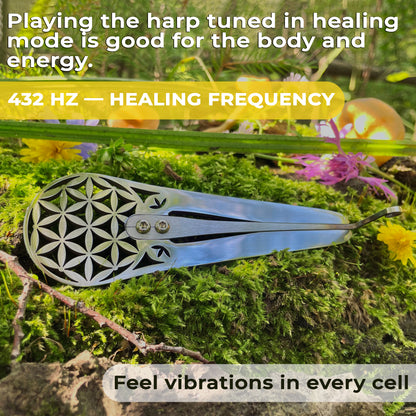Jaw Harp FLOWER OF LIFE 5 in 1
