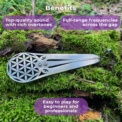 Jaw Harp FLOWER OF LIFE 5 in 1