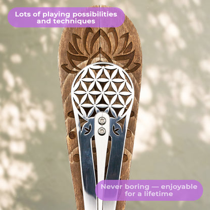 Jaw Harp FLOWER OF LIFE 5 in 1