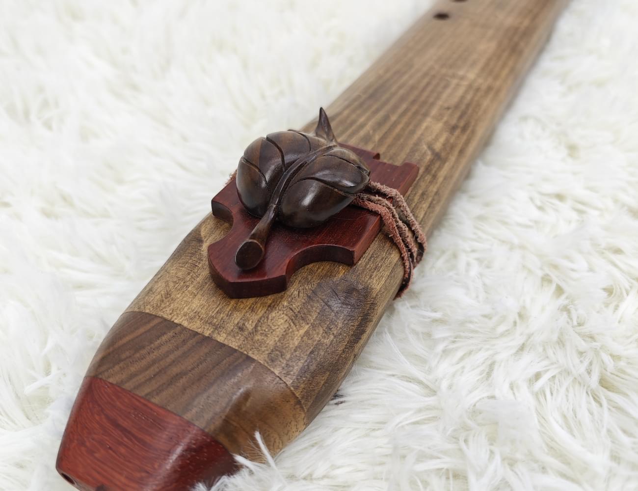 Pimak Double Flute "Whisper of Leaves"
