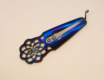 Titanium jaw harp "MANDALA"