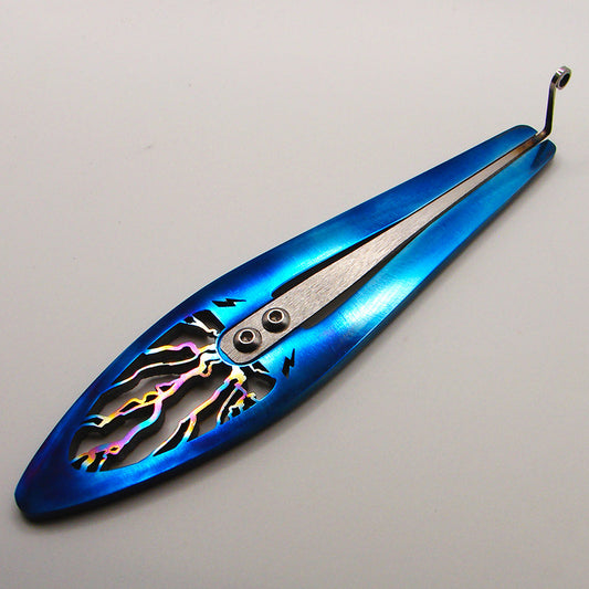 Titanium jaw harp "TESLA"