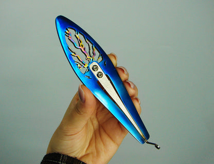 Titanium jaw harp "TESLA"