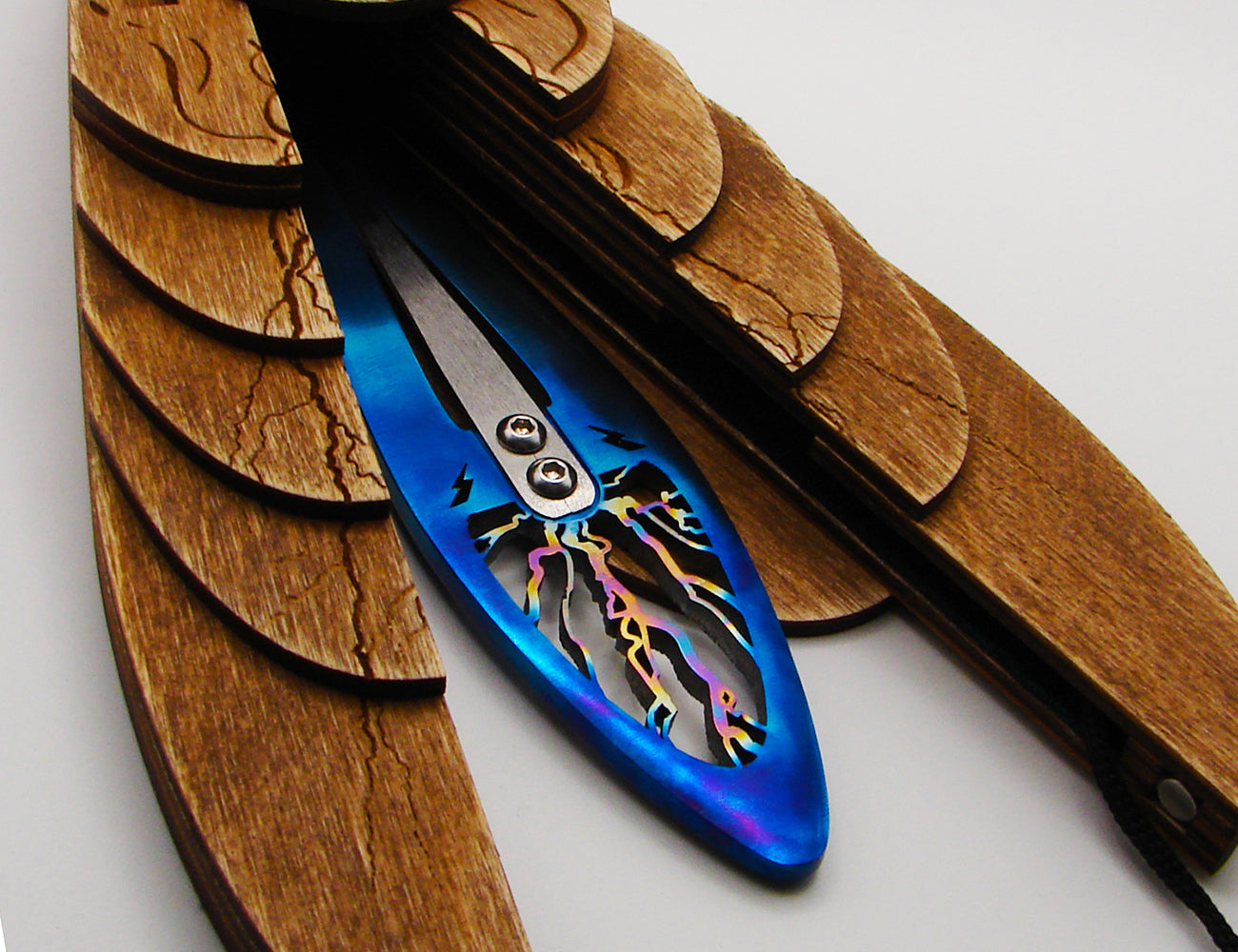 Titanium jaw harp "TESLA"
