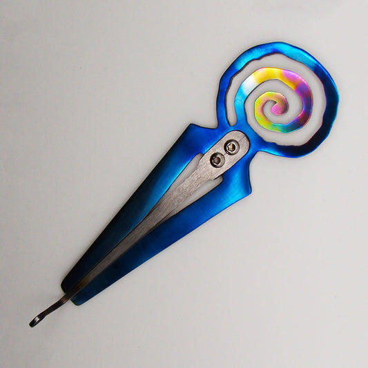 Titanium jaw harp SPIRAL