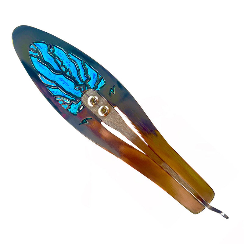 Jaw harp "TESLA" with color filling