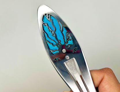 Jaw harp "TESLA" with color filling